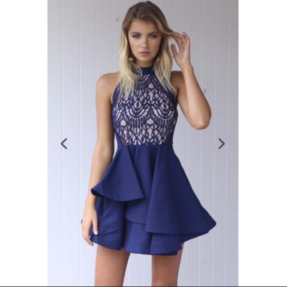 Xenia Boutique Wilde Willow 2.0 Navy Dress